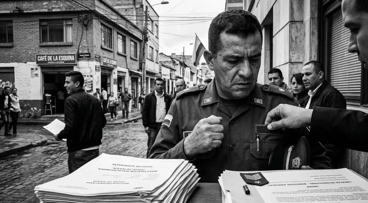 El mundo al revés: En Colombia se persigue al policía y se premia al bandido
