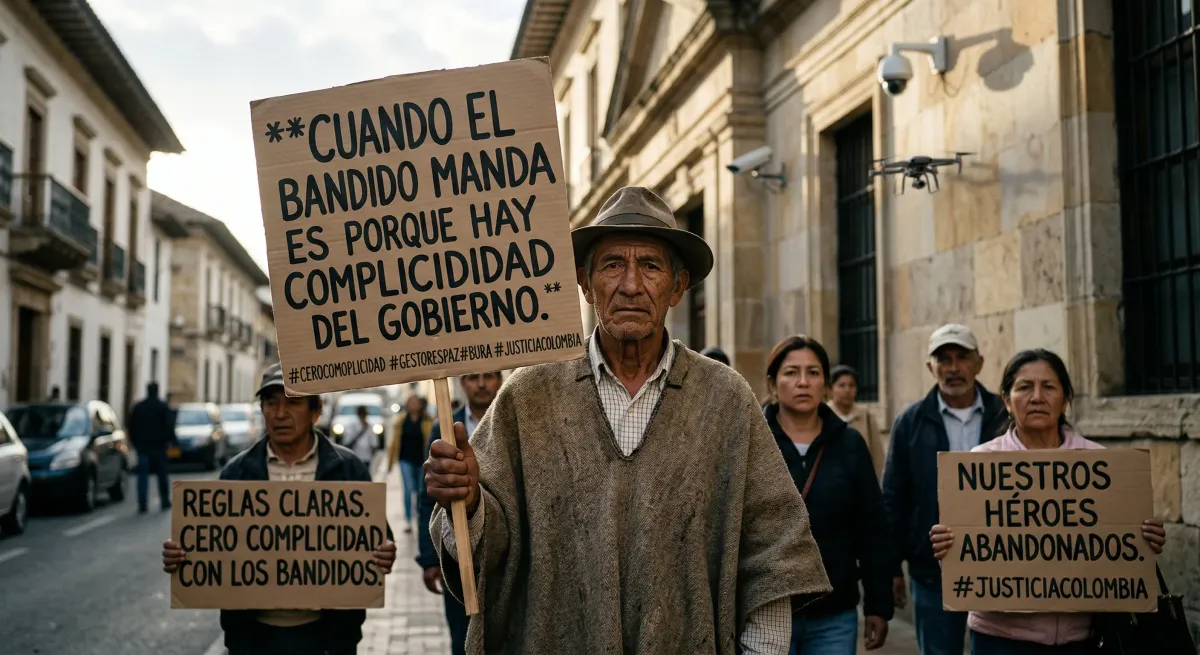 Cuando el bandido manda es porque hay complicidad del Gobierno