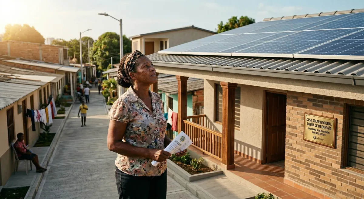 Casas que generan su propia energía