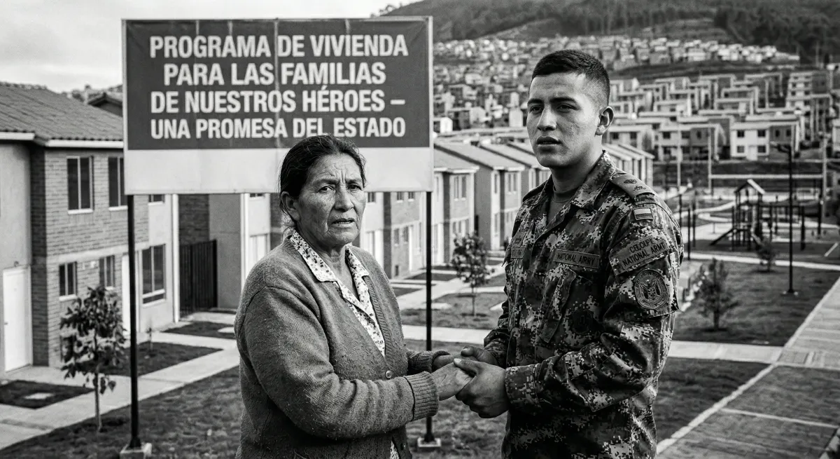 Un techo para las familias de nuestros héroes: Lo mínimo que el Estado les debe