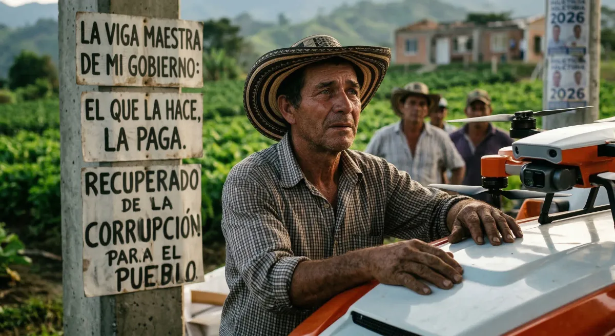 La viga maestra de mi gobierno: El que la hace, la paga