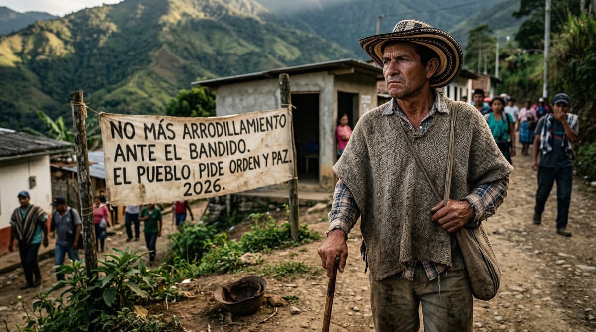 Arrodillarse ante el bandido solo trae más guerra