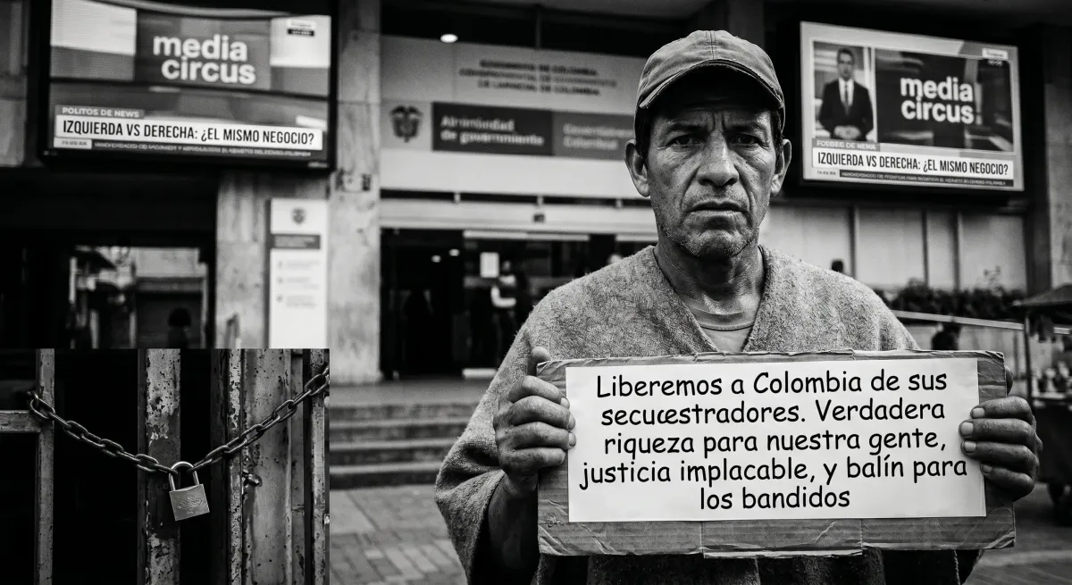 El secuestro de Colombia: Ni izquierda ni derecha, vengo a romper el sistema de los bandidos