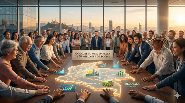 Colombia: Una empresa de 50 millones de socios que vamos a hacer brillar