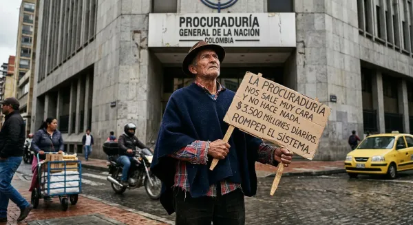 La Procuraduría nos sale muy cara y no hace nada