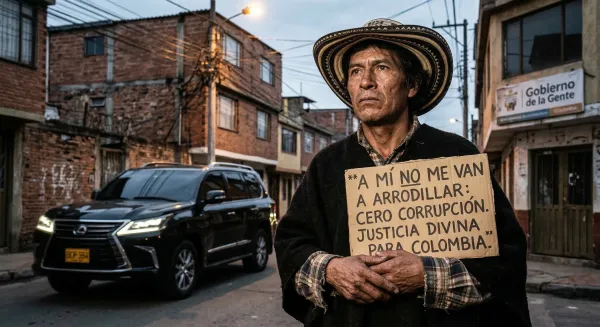 No me avergüenzo de querer ayudar a Colombia: A mí no me van a arrodillar