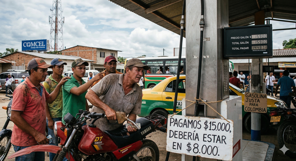 La gasolina en Colombia no puede seguir a 15 mil: mi compromiso es llevarla al precio justo