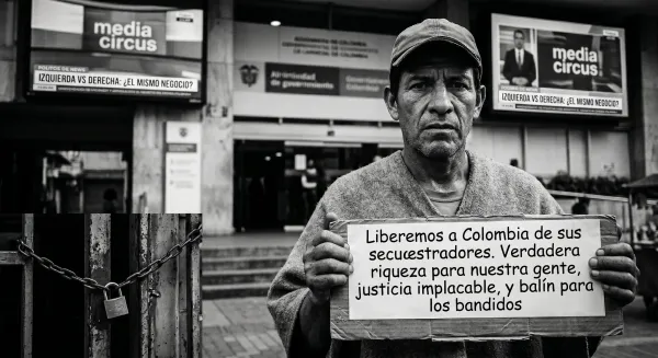El secuestro de Colombia: Ni izquierda ni derecha, vengo a romper el sistema de los bandidos