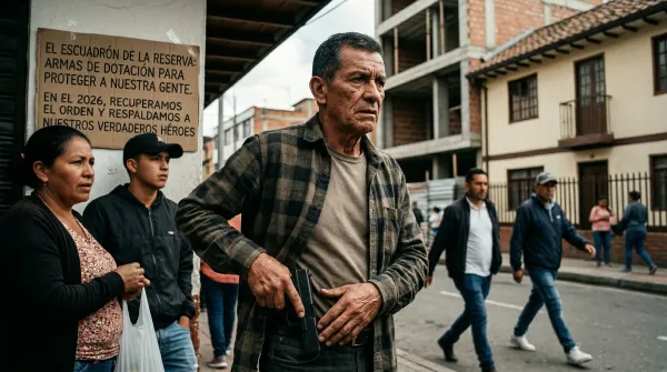 El escuadrón de la reserva: Armas de dotación para proteger a nuestra gente